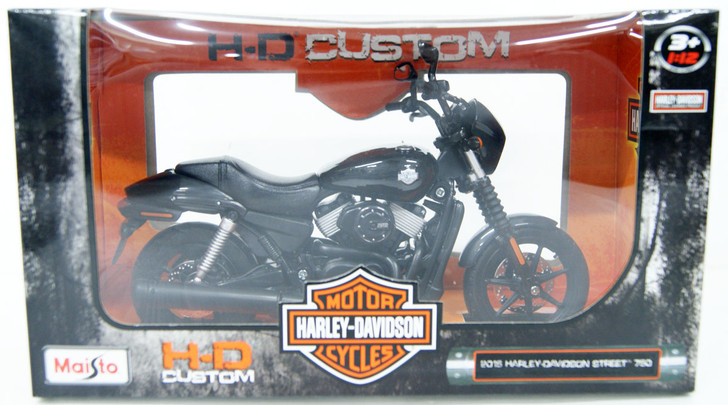 Aoshima Skynet 04439 Harley-Davidson 2015 Street 750 1/12 Scale Finished Model (4905083104439)