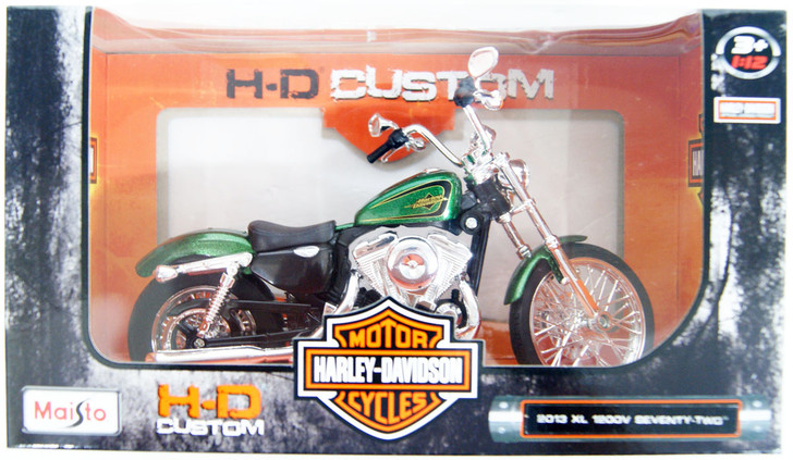 Aoshima Skynet 04477 Harley-Davidson XL 1200V Seventy-Two 1/12 Finished Model