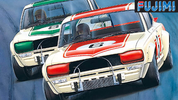 Fujimi HR8 Nissan Skyline GT-R KPGC10 1/24 Scale Kit (4968728121123)