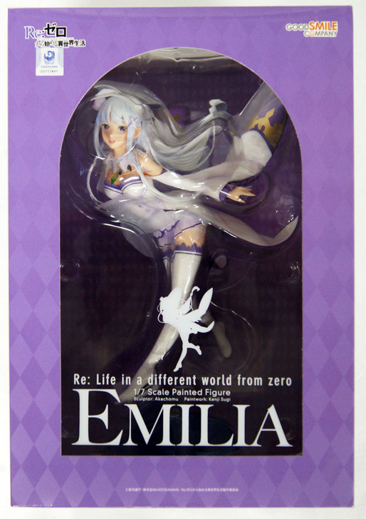 GOOD SMILE COMPANY - エミリア　1/7スケール　フィギュア Good Smile Emilia 1/7 Scale Figure (Re:ZERO) | PlazaJapan