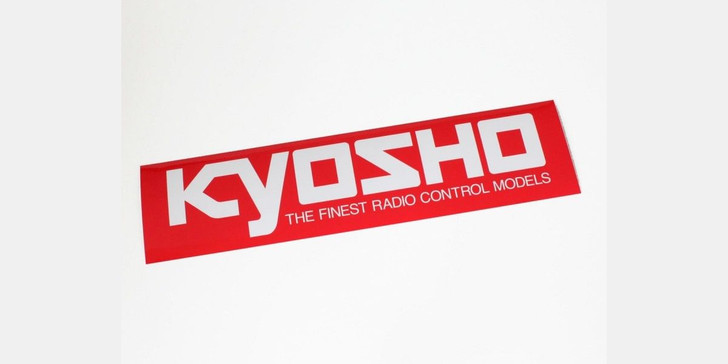 Kyosho  87003 KYOSHO Logo Sticker (M/W290xH72) (4548565185153)
