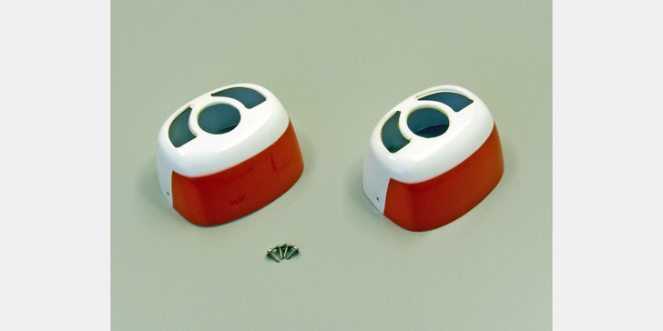 Kyosho  A0961-01R Cowling (PA34 VE29 Twin Red) (4548565172405)