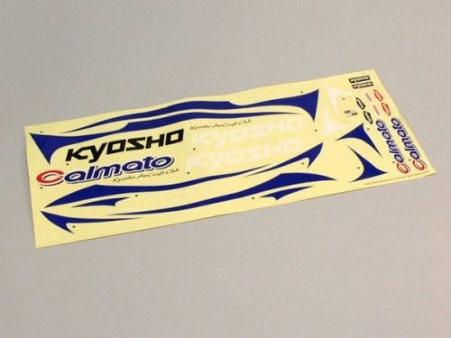 Kyosho 10050BL-03 Decal (CALMATO 1400 EP)(Blue)