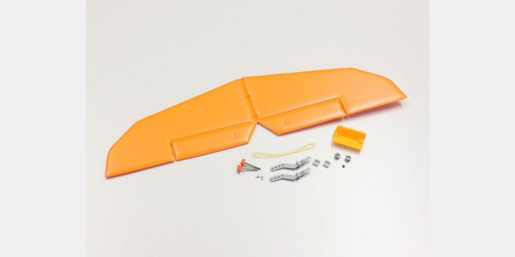 Kyosho 10192-04 Tail Wing Set(C3/Orange) (4955439763582)