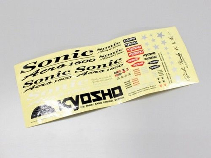 Kyosho 11182-04 Decal(SONIC ACRO 1600)