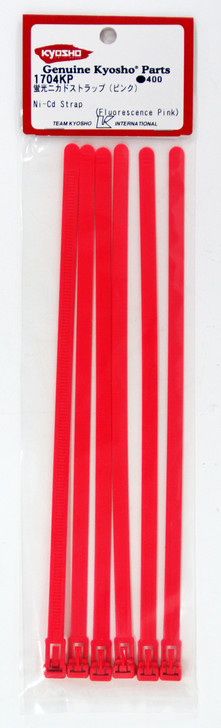 Kyosho 1704KP Fluorescent Ni-Cd Strap(Pink)