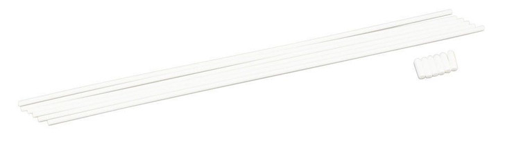 Kyosho 1705 Color Antenna(white/6pcs) (4955439666296)