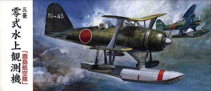 Fujimi C24 Mitsubishi Type 0 Seaplane 1/72 Scale Kit (4968728720487)