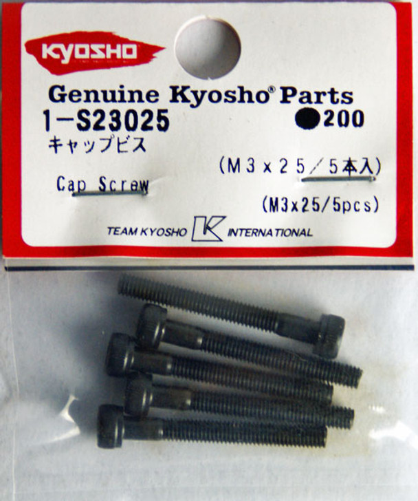 Kyosho 1-S23025 Cap Screw(M3x25/5pcs)