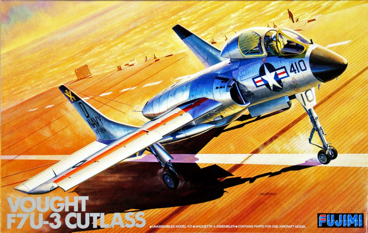 Fujimi H10 Vought F7U-3 CUTLASS 1/72 Scale Kit (4968728270104)