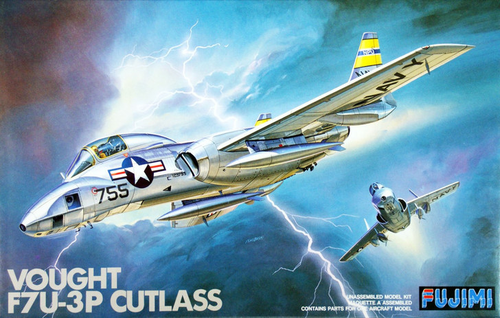 Fujimi H11 Vought F7U-3P CUTLASS 1/72 Scale Kit (4968728270111)