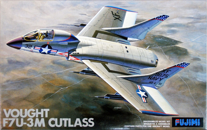 Fujimi H12 Vought F7U-3M CUTLASS 1/72 Scale Kit (4968728270128)