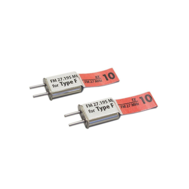 Kyosho 36210-F10 CRYSTAL SET FM27MHz-10BAND (FOR FUTABA) (4955439778401)