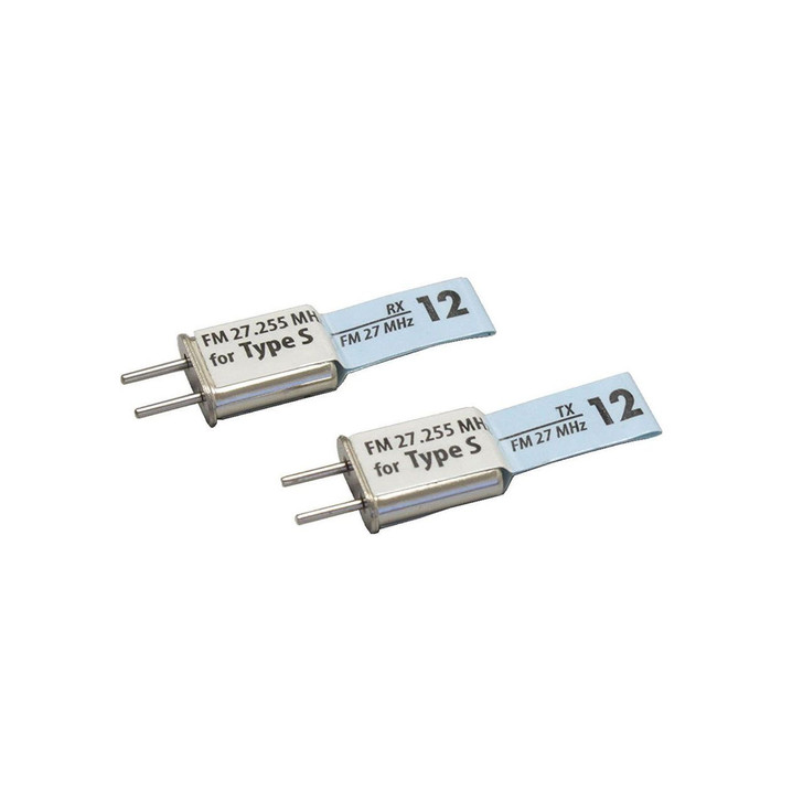 Kyosho 36210-S12 CRYSTAL SET FM27MHz-12BAND (FOR SANWA) (4955439778227)