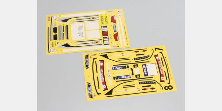 Kyosho 39291-1 Decal(MITSUBISHI LANCER Evo VII WRC) (4955439762257)