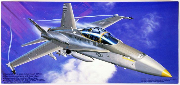 Fujimi F06 F/A-18D Hornet USMC Bengals 1/72 Scale Kit 4968728720159 720159 (4968728720159)