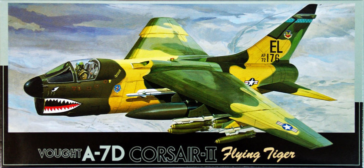 Fujimi F11 Vought A-7D CORSAIR-II Flying Tiger 1/72 Scale Kit (4968728250113)
