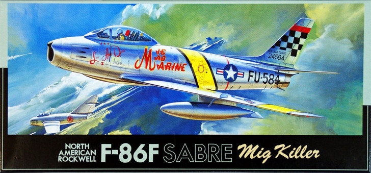 Fujimi F19 F-86F SABRE Mig Killer 1/72 Scale Kit (4968728250199)