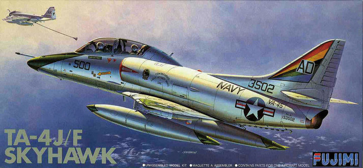 Fujimi F25 TA-4J/F Skyhawk Black Bunny 1/72 Scale Kit (4968728250250)