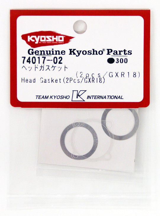 Kyosho 74017-02 Head Gasket(2Pcs/GXR18) (4548565091928)