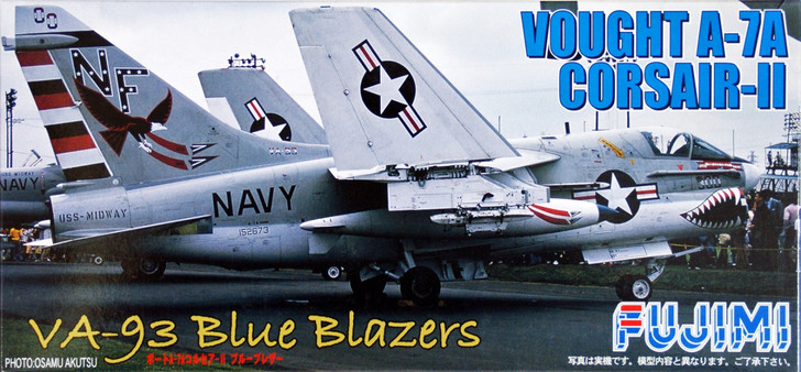 Fujimi F56 Vought A-7A Corsair-II BLUE BLAZERS 1/72 Scale Kit (4968728722092)