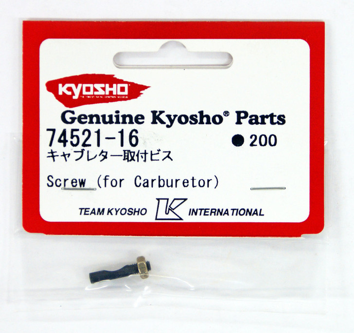 Kyosho 74521-16 SCREEW FOR CARBURETOR