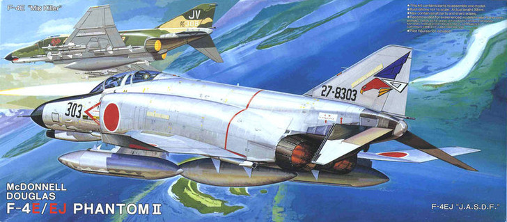 Fujimi K2 F-4E/EJ Phantom II JASDF 1/72 Scale Kit (4968728721026)