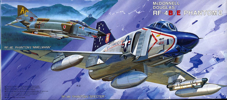 Fujimi K6 RF-4B/E Phantom II 1/72 Scale Kit (4968728721064)