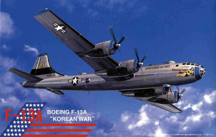 Fujimi No.09 Boeing F-13A Korean War 1/144 Scale Kit (4968728144092)
