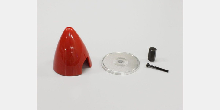 Kyosho 90421-57 Nylon Spinner 57mm(Red)