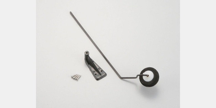 Kyosho 90845-25 Tail sponge wheel with wire 25Dia. (4955439724040)