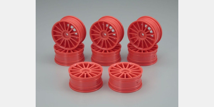 Kyosho 92012-8KP Aero 24 Wheel (15-Spork/Fluorescence Pink)