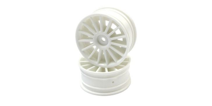 Kyosho 92012W Aero 24 Wheel (15-Spork) White