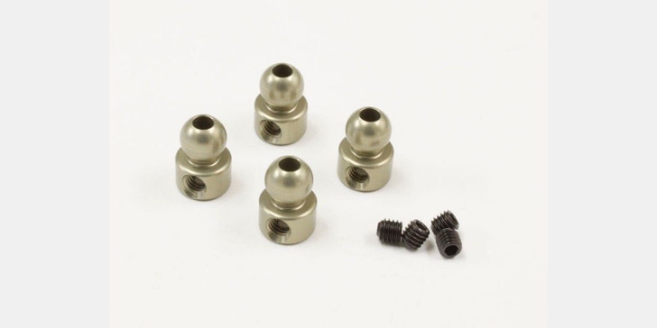 Kyosho 92057 5.8mm Hard Ball Joint(2.5mm Hole/4pcs) (4548565292899)