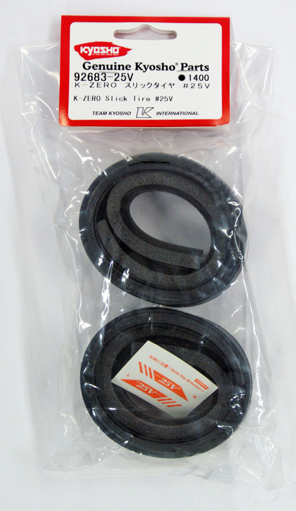 Kyosho 92683-25V K-ZERO Slick Tire #25V