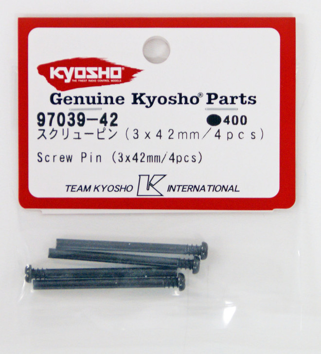 Kyosho 97039-42 Screw Pin (3x42mm/4pcs)