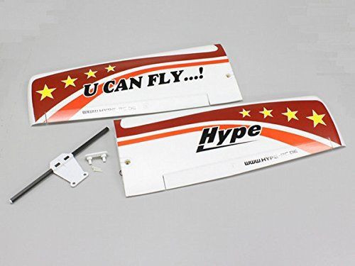 Kyosho A6551-11R Main Wing Set Red w/Servo (U CAN FLY) (4548565173310)