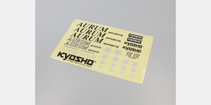Kyosho A6569-03 Decal (Aurum Sports EP400) (4548565185696)