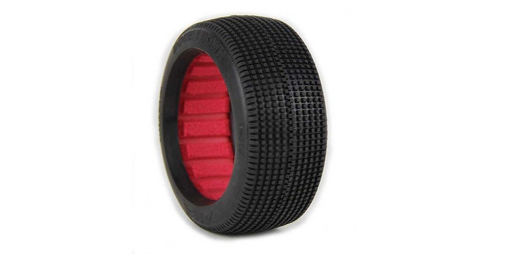 Kyosho AKA14019VR 1:8 BUGGY DOUBLE DOWN SUPER SOFT WITH RED INSE (4548565318094)