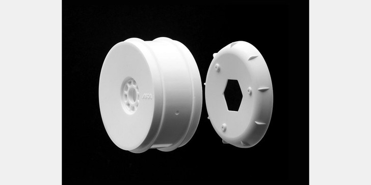 Kyosho AKA24003W 1:8 Buggy EVO Wheels White (4pcs.) (4548565174799)