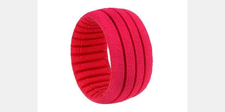 Kyosho AKA34101S 1:8 Truggy Shaped Insert Grooved Red (4548565245956)