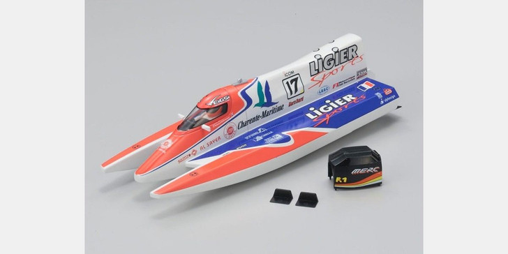 Kyosho BM01LS-17 Mini-Z Formula Boat Hull Set (LIGIER No.17) (4955439860199)