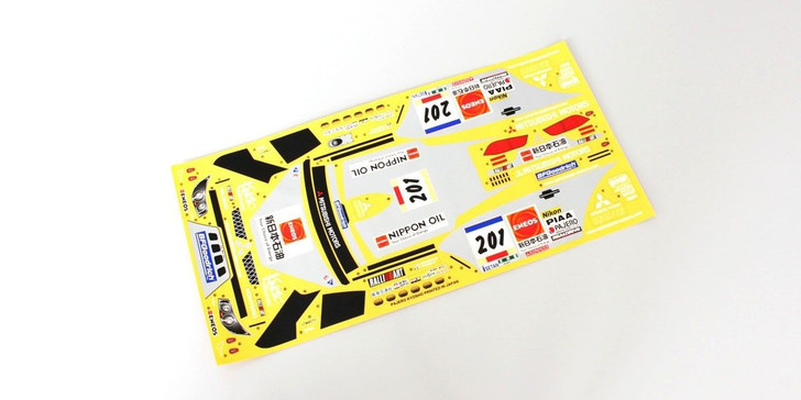 Kyosho BVB01-01 Decal(MITSUBISHI PAJERO EVOLUTION/QRC) (4955439788721)
