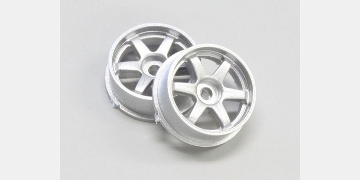 Kyosho DNH001S-17 Wheel Set (17/For Front,Rear/Silver/2Pcs/dNaNo)