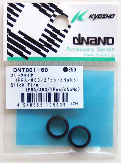 Kyosho DNT001-60 Slick Tire (FRA/#60/2Pcs/dNaNo)