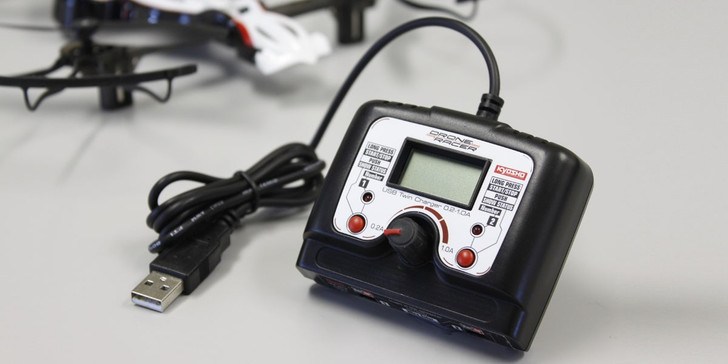 Kyosho DRW005AC USB Twin Charger 0.2-1.0Aw/USB-Acadaptor