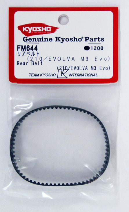 Kyosho FM644 Rear Belt (210/EVOLVA M3 Evo)