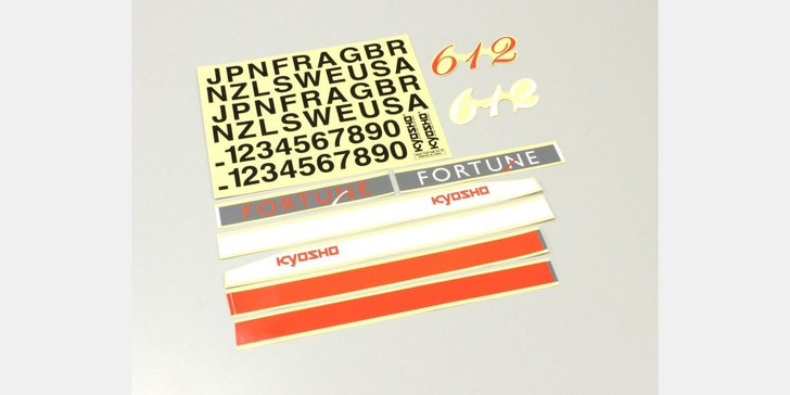 Kyosho FO52 Decal (FORTUNE612 III)