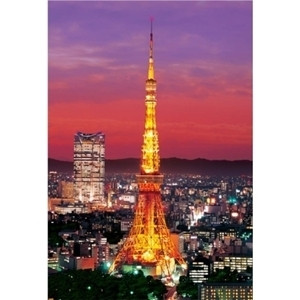 Epoch Jigsaw Puzzle 26-129S Tokyo Tower Lightup (300 Pieces) (4977389261291)
