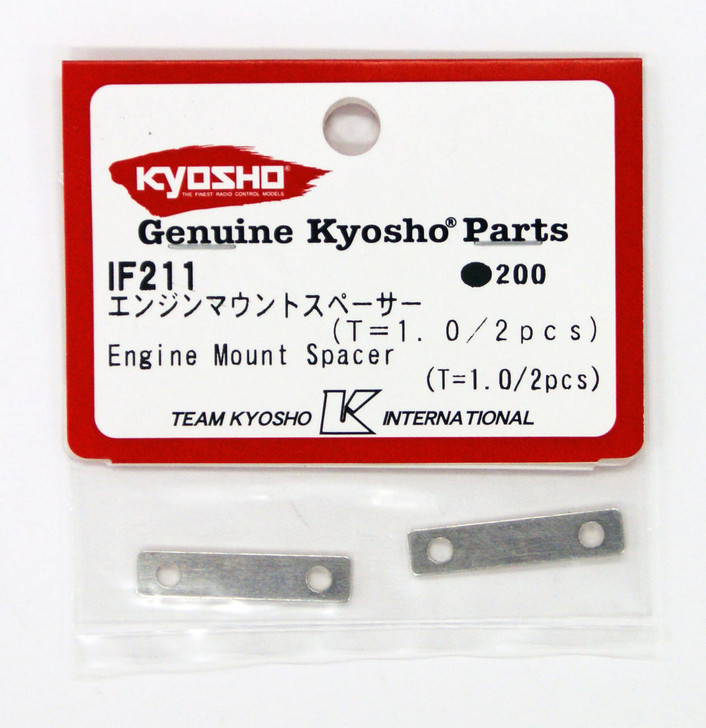 Kyosho IF211 Engine Mount Spacer (T=1.0/2pcs)